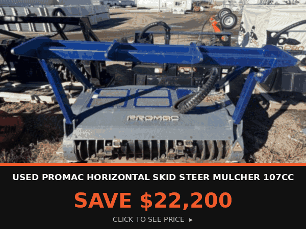 Skid Pro Garage Sale deals: used, demo & overstock attachments. Click to shop the sale.